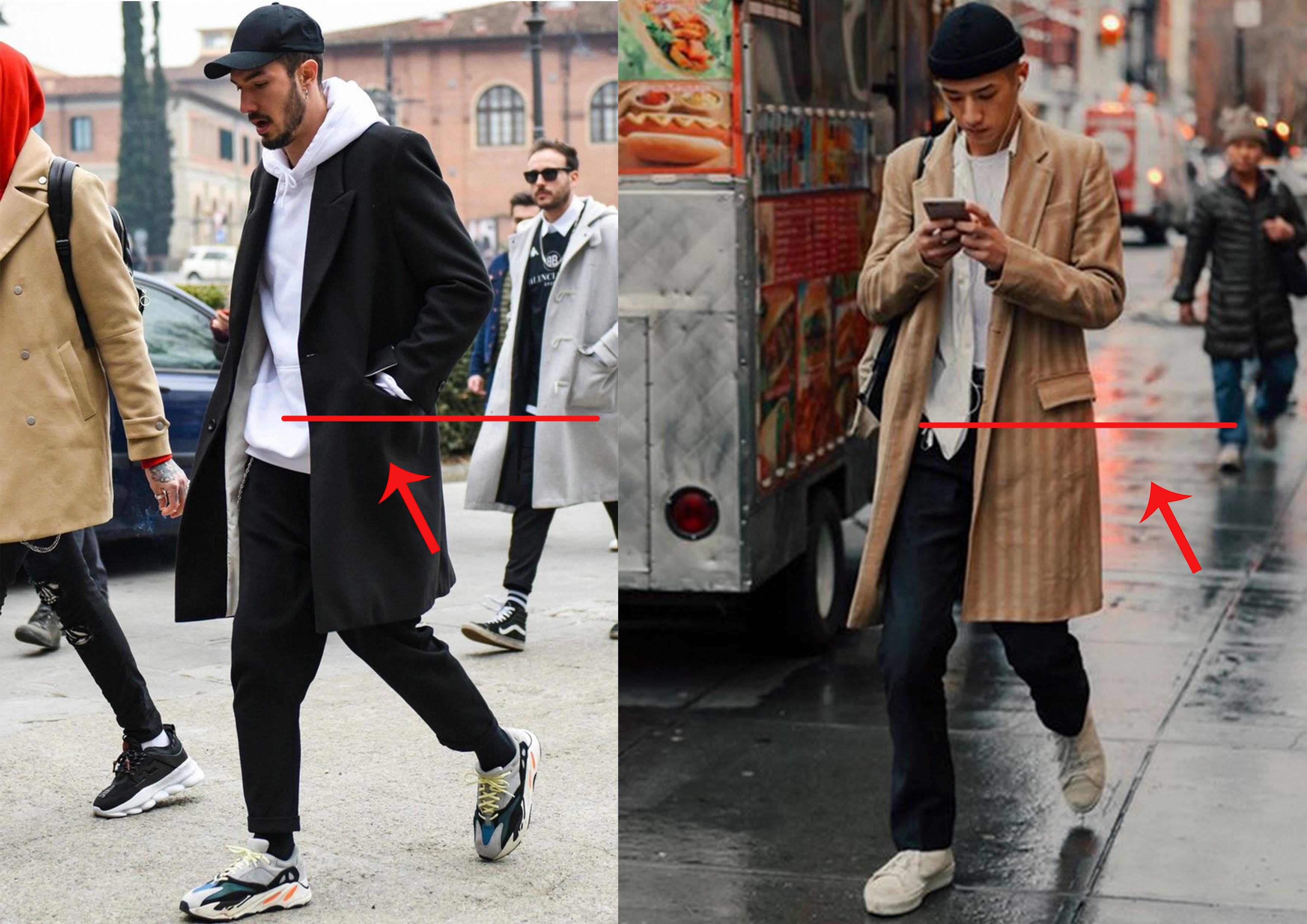 长款大衣怎么穿不显矮男生,矮个子男生长款大衣怎么搭配图片