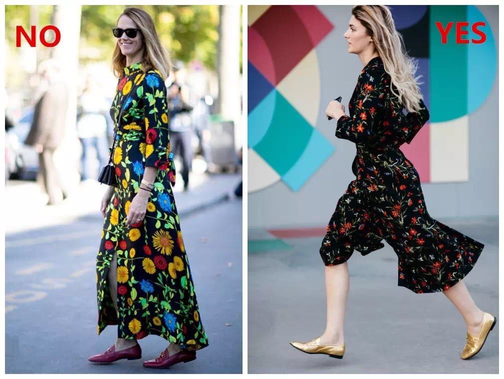 夏季女明星都爱抢着穿碎花裙,女明星红色碎花裙街拍