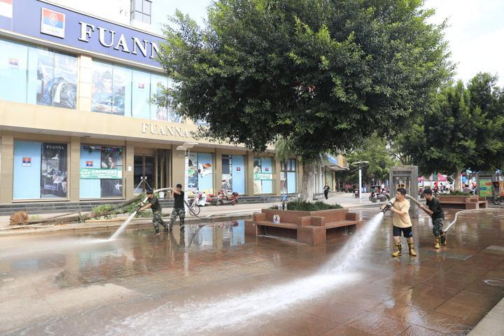 玉环民兵抗洪救灾,玉环市紧急救援