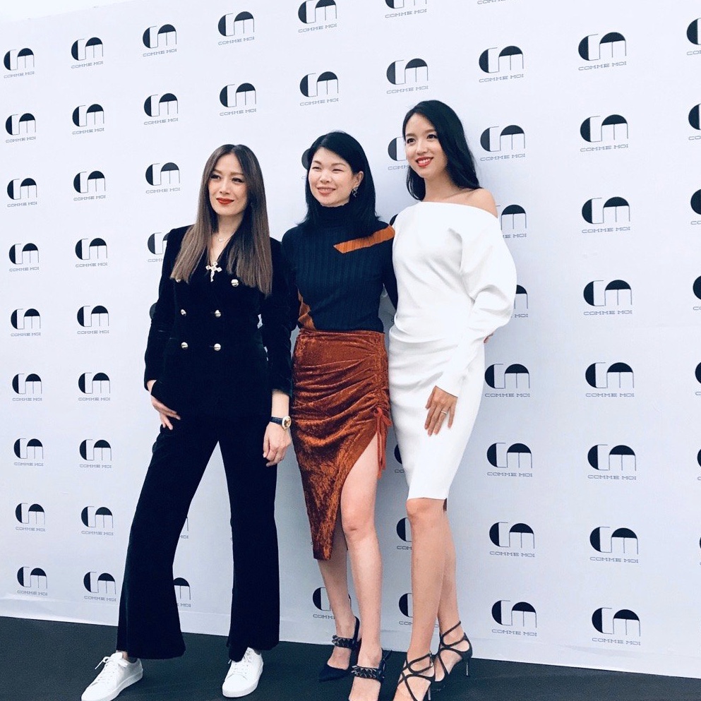 张梓琳真合影杀手！同框吕燕和任达华妻子琦琦，182身高够吸睛