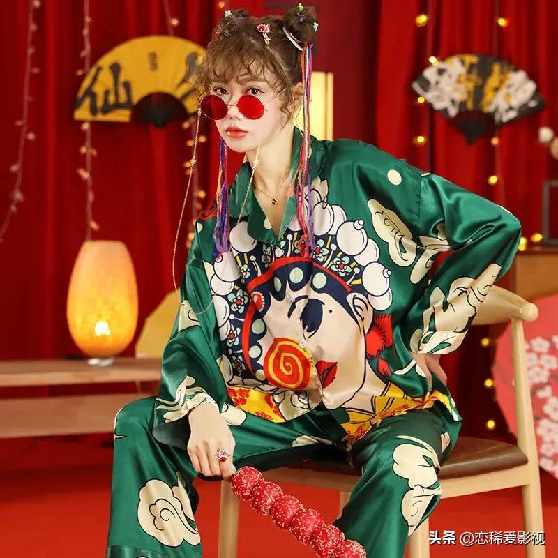 睡衣家居服简约大气,家居服睡衣可外穿的奢华品