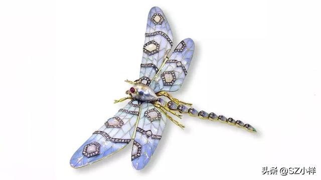 珐琅珠宝首饰设计,复古珐琅珠宝