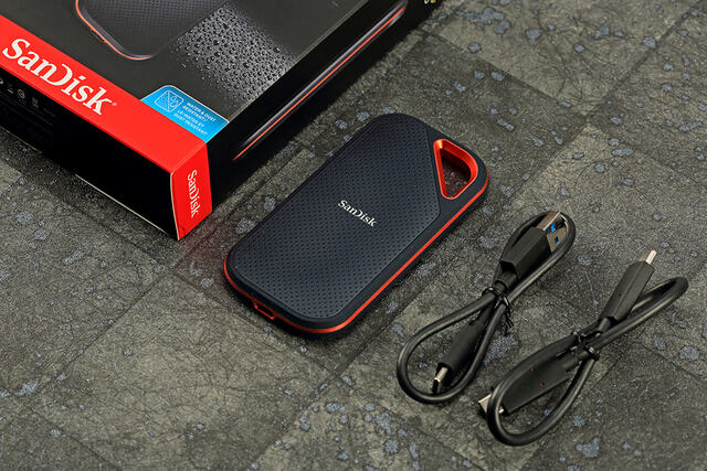 摄影人眼中的稳定性,sandisk固态移动硬盘测评