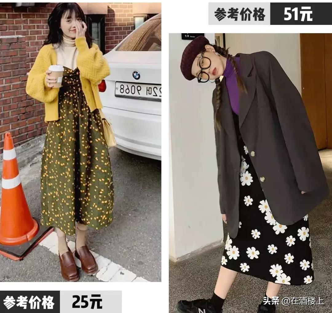 出门逛街好看的裙子,时尚潮流春季连衣裙