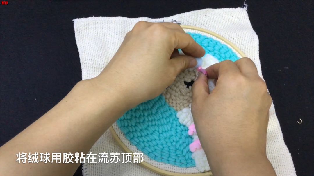 diy刺绣小图案戳戳绣,刺绣文化戳戳绣