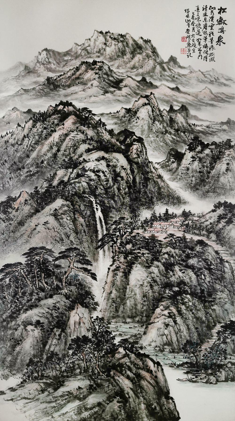 礼赞建党百年讴歌时代精神绘画,不忘初心逐梦前行建党100周年绘画