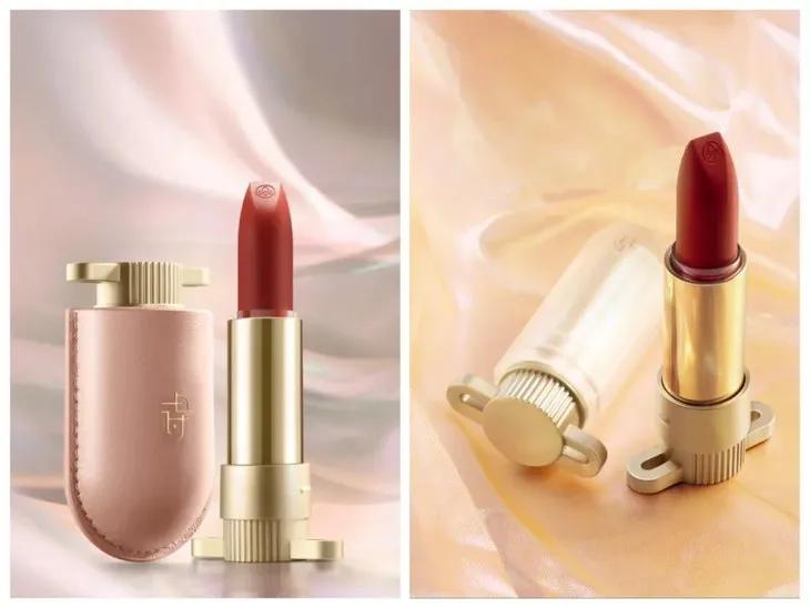 真正的口红造型,国风口红什么颜色好