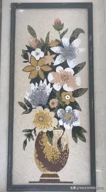 现代简约艺术感大理石马赛克图案,高端石材马赛克效果图