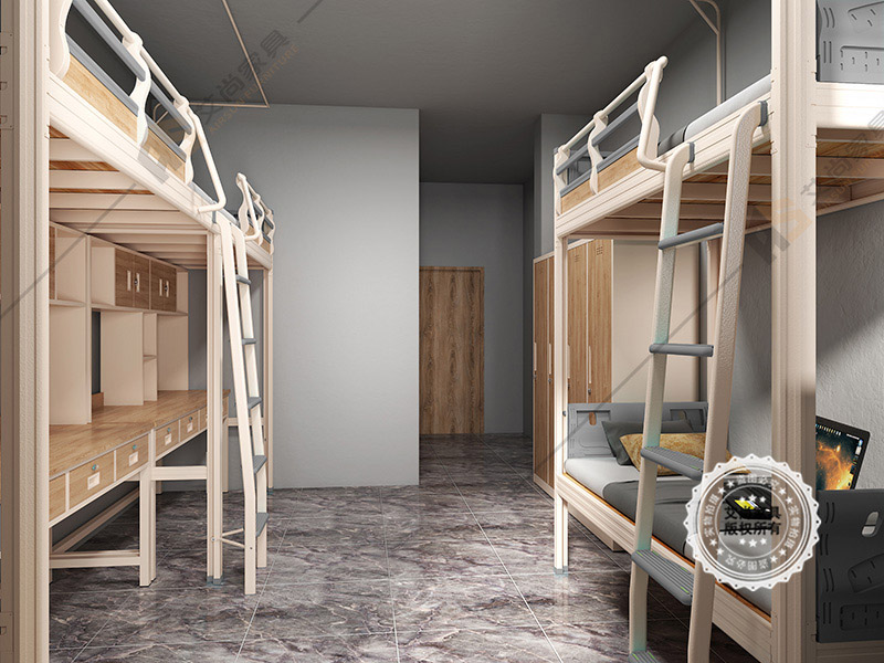 不生锈的清远中小学生公寓床,持久耐用,环保无异味