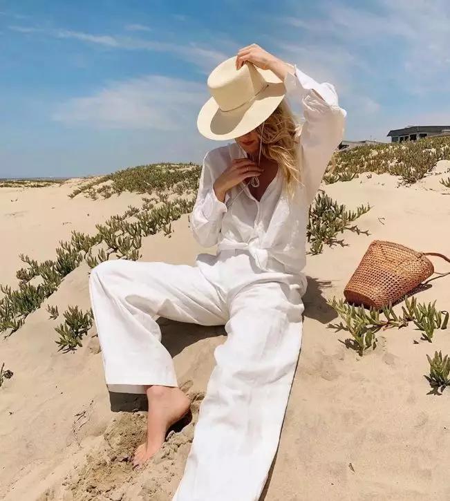 今夏流行穿亚麻清凉解暑还显气质,夏天时尚今年流行亚麻高级感