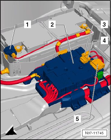 05年大众途锐启动继电器在哪,大众途锐四脚继电器