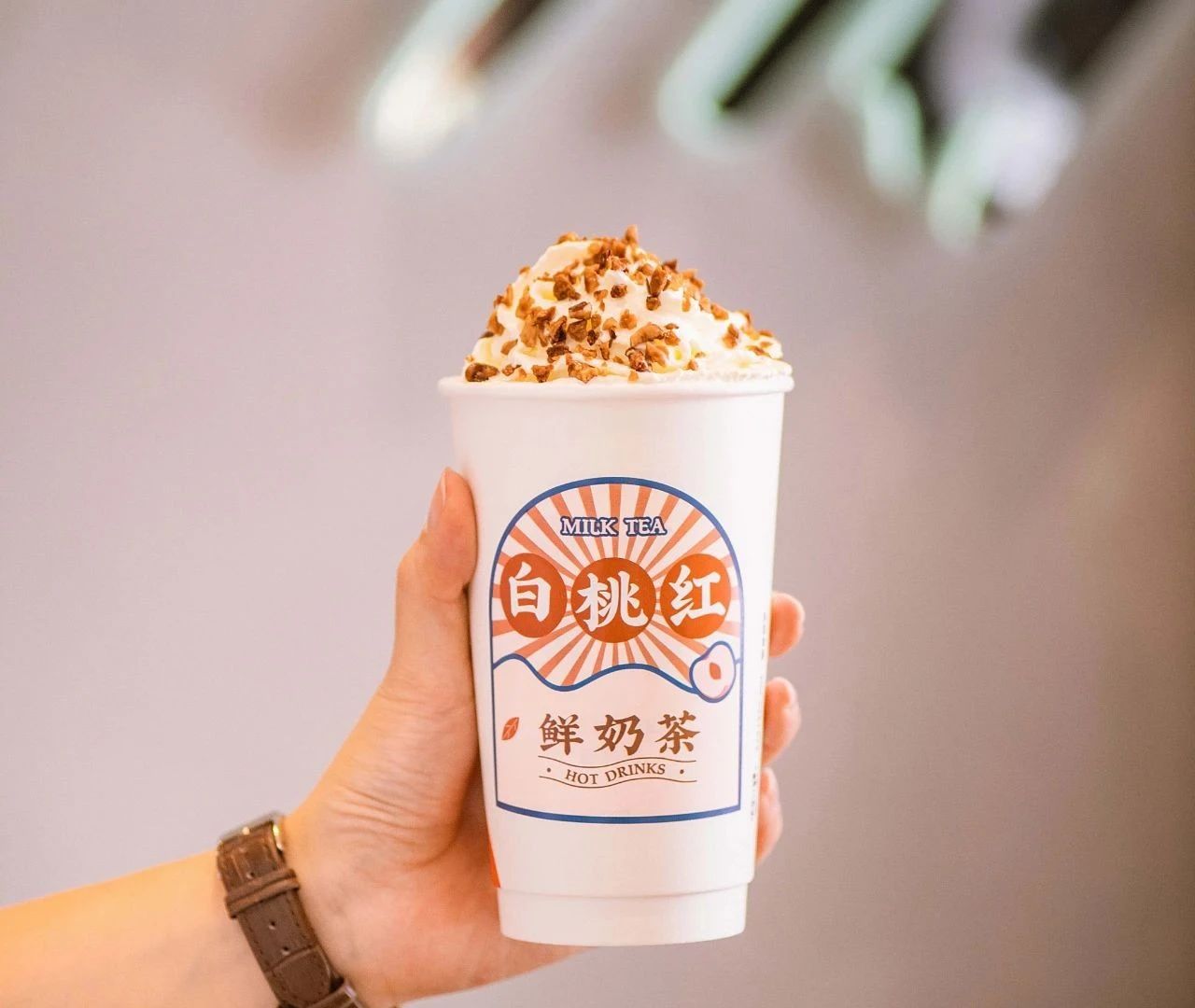 颜值杀!这家神仙奶茶铺出新品了,喝出温情“奶奶“味