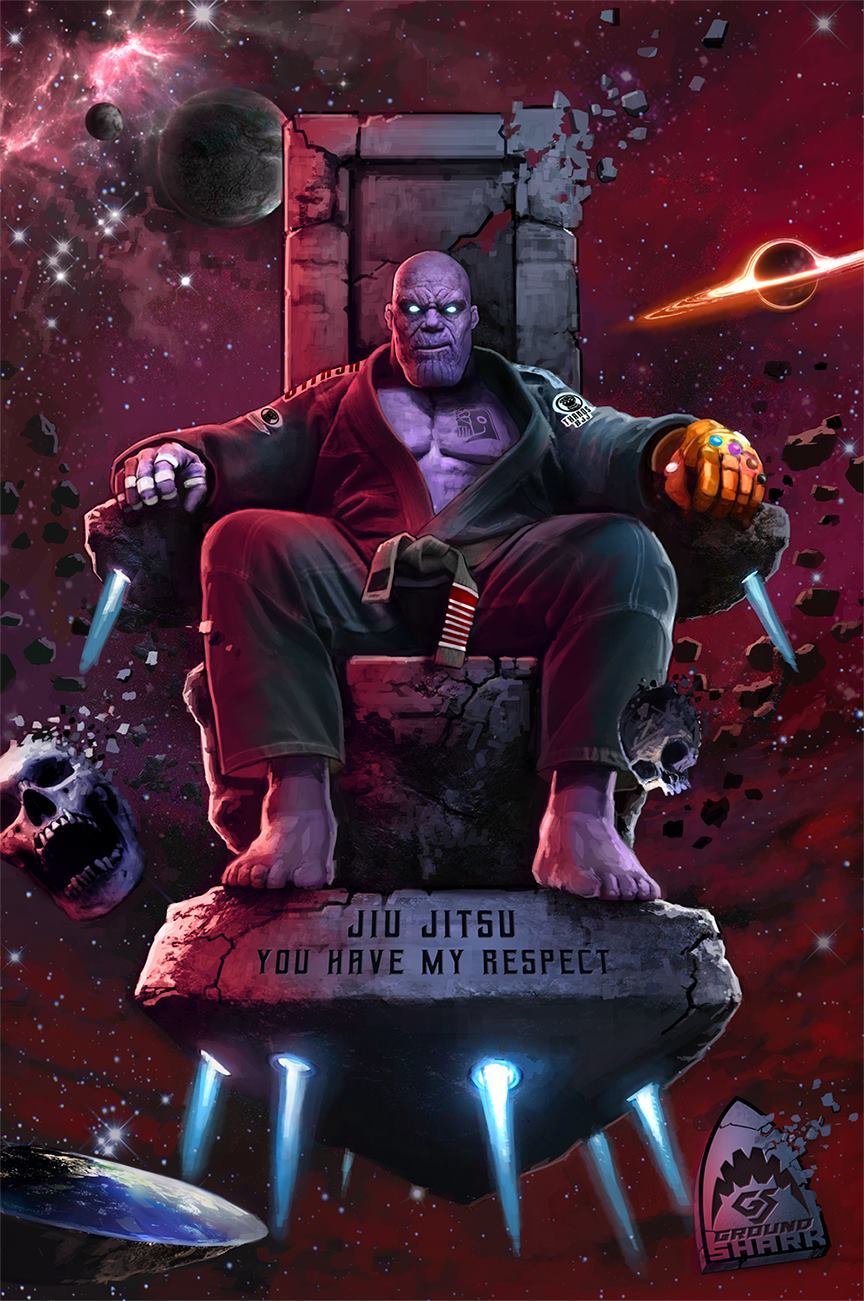 会巴西柔术的动物有多酷?让GroundShark(陆地鲨)告诉你