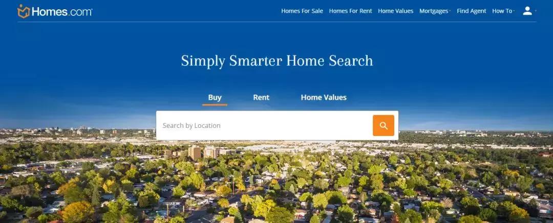 极品行业域名Homes.com助力房地产企业出售百万房屋