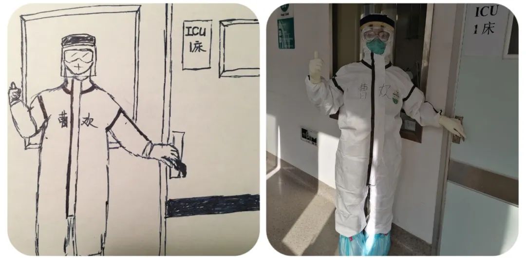 希望永远不会停下！这位护士小姐姐，画出了ICU的温暖~