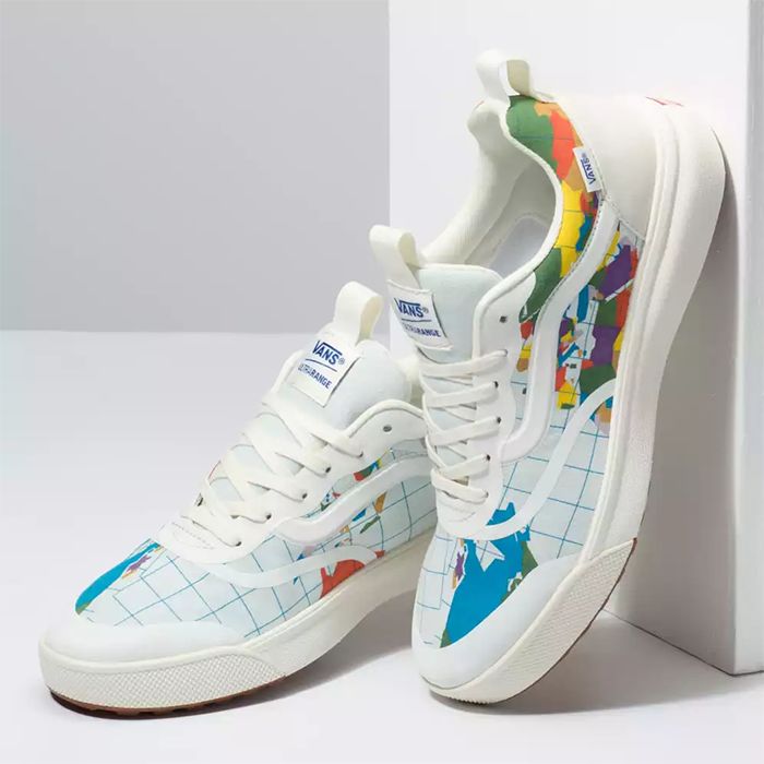 Vans环保联名每款都想要！印满地图