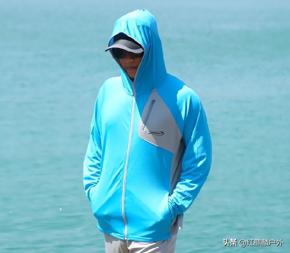 冰丝防晒透气钓鱼服,冰丝钓鱼透气防晒衣薄款