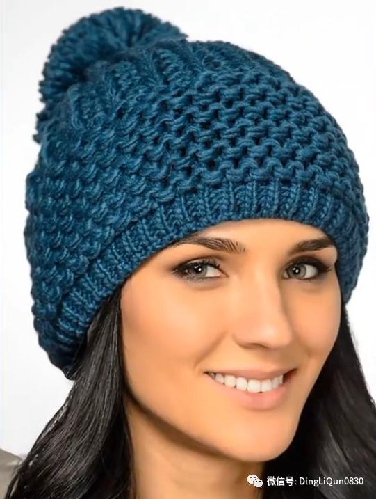 针织洋气气质帽子,针织帽子创意爆款