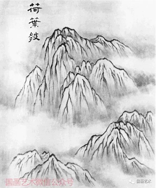 山水画基础技法山石,墨香书画轩山水画技法视频