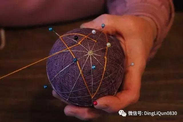 刺绣手鞠球制作步骤,绣手鞠球的正确方法