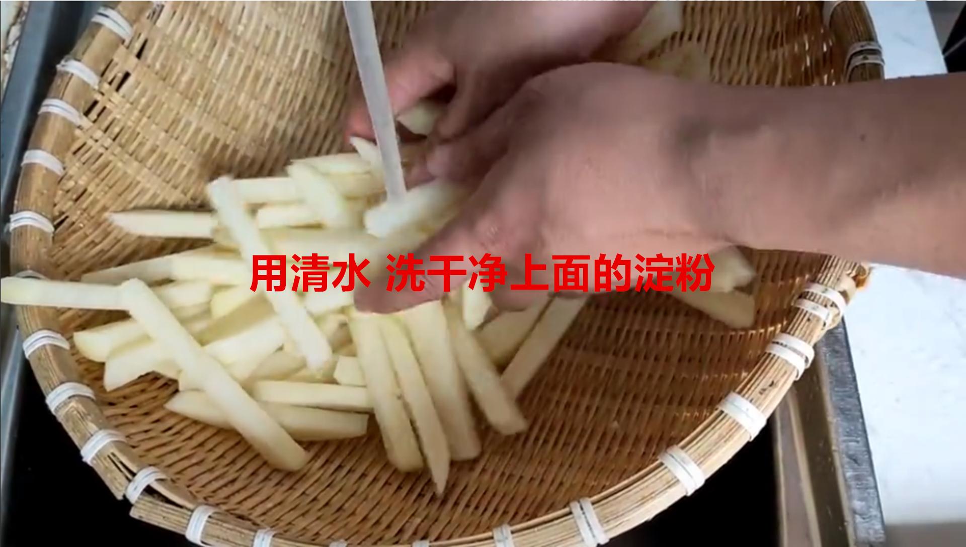 怎么做脆薯条又简单又省时间,薯条家庭自制做法外酥里软