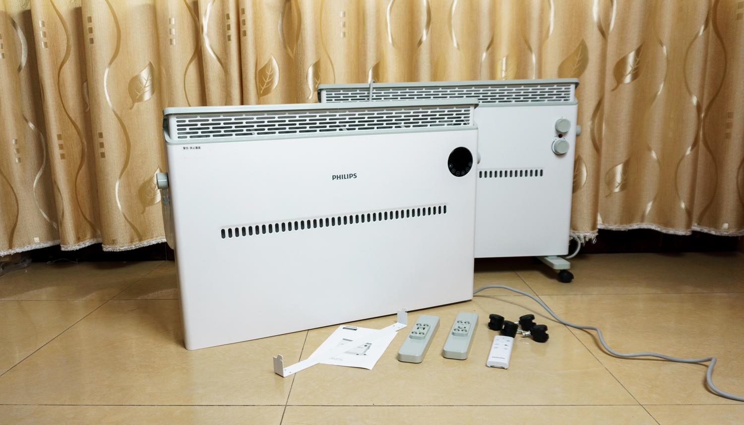 自家100元的差距--两款飞利浦对流取暖器简单对比