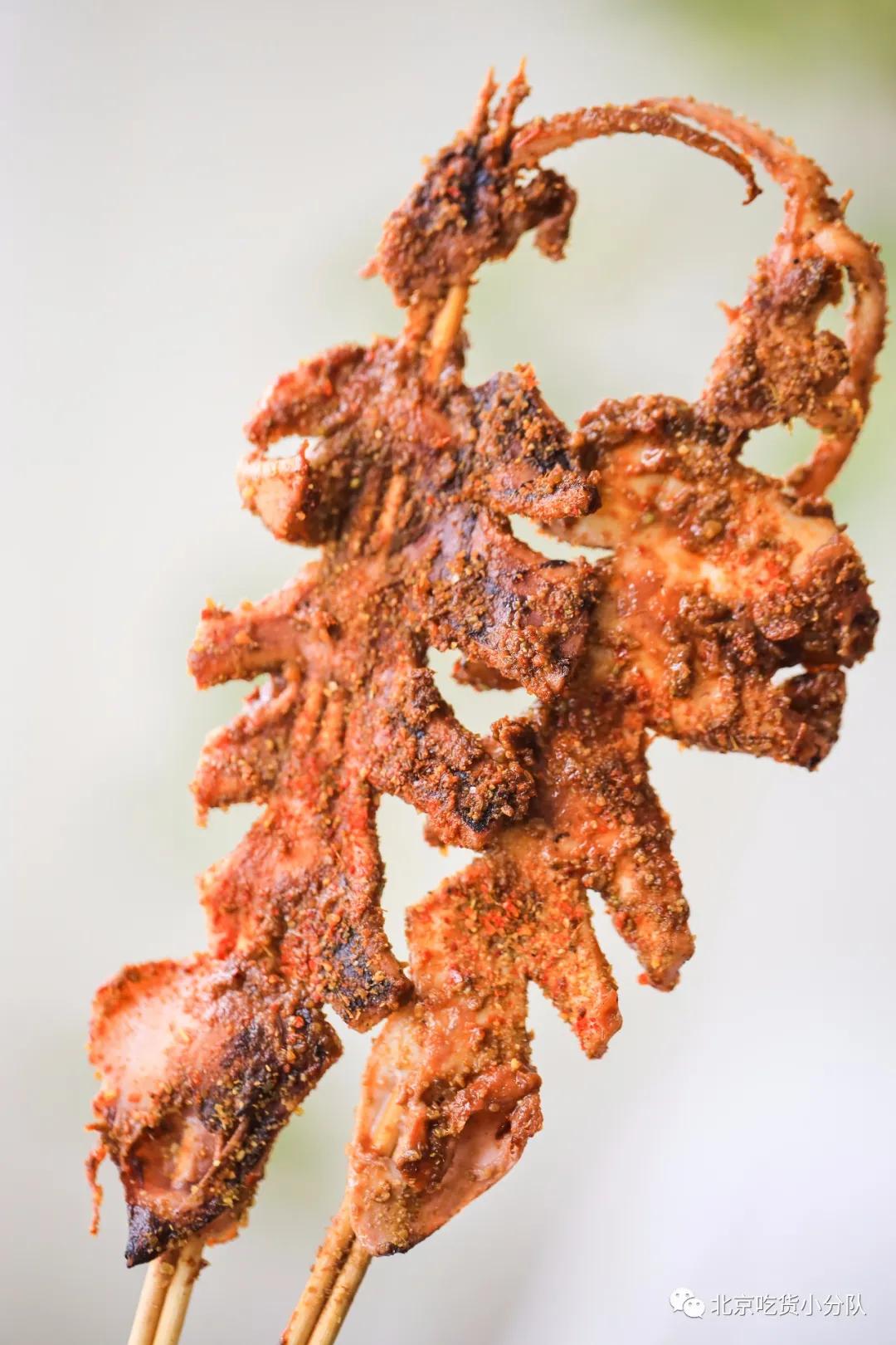 崇文门很久以前烤串,从小吃到大的碳烤串