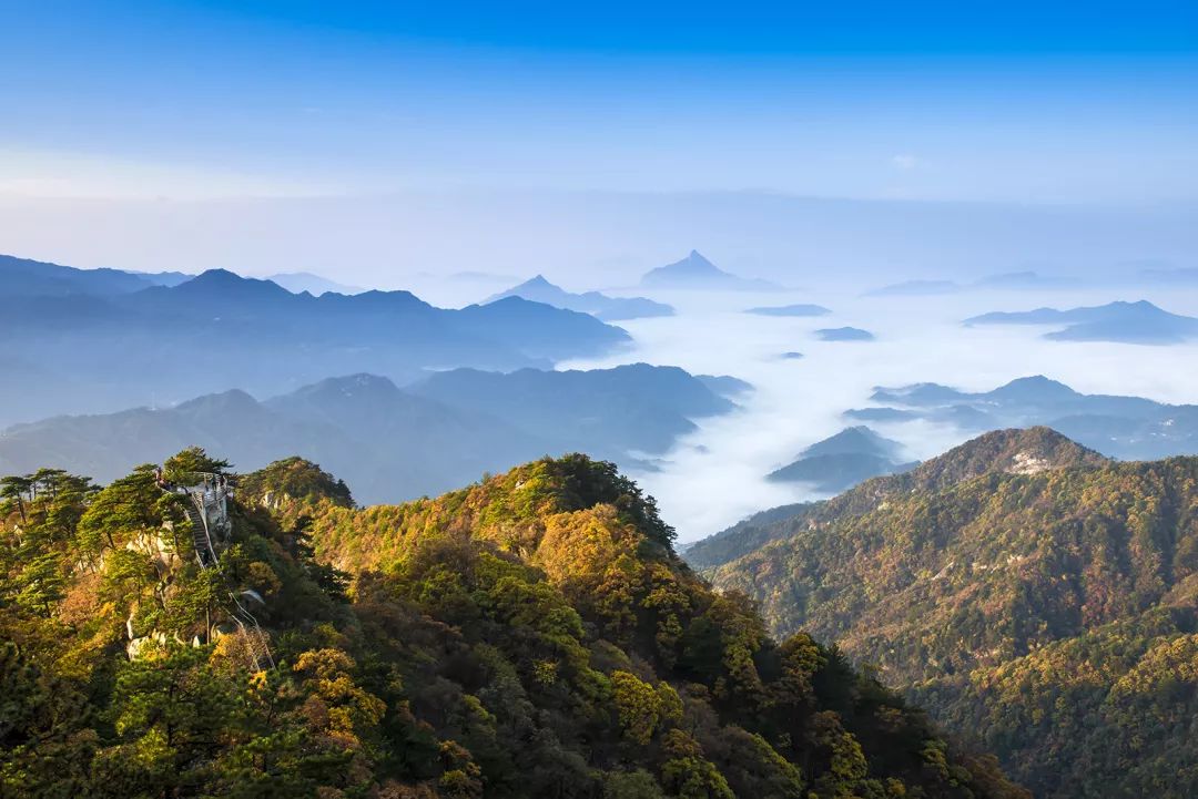 重阳游安徽,这几个登高处,今年美出了新高度