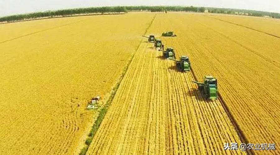 中国现代化农业机械联合收割机,农作物联合收获机