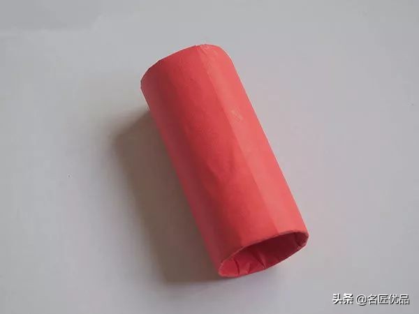 元旦手工彩纸鞭炮,元旦节手工鞭炮