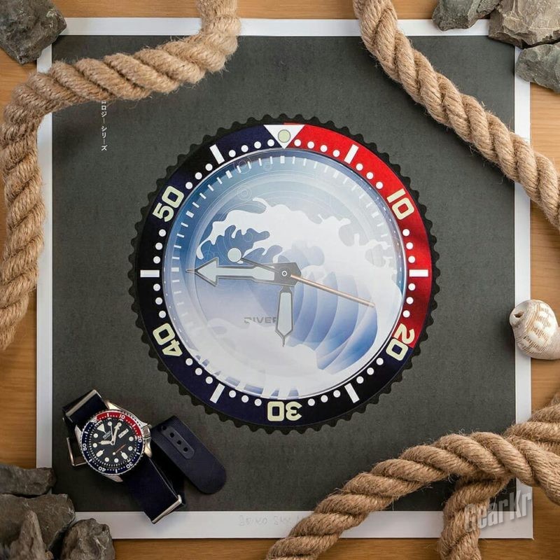 seiko精工5号绿水鬼机械表,seiko潜水男表