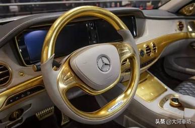 5公斤黄金覆盖!卡尔森CS50凡尔赛诠释最顶级的奔驰S级