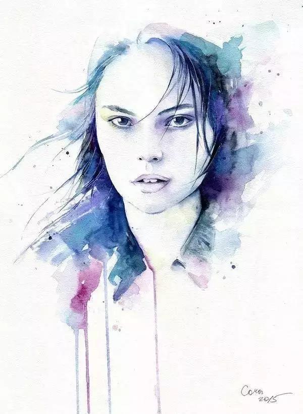 绘画教程初学者水彩笔,水彩画教程入门绘画人物全过程