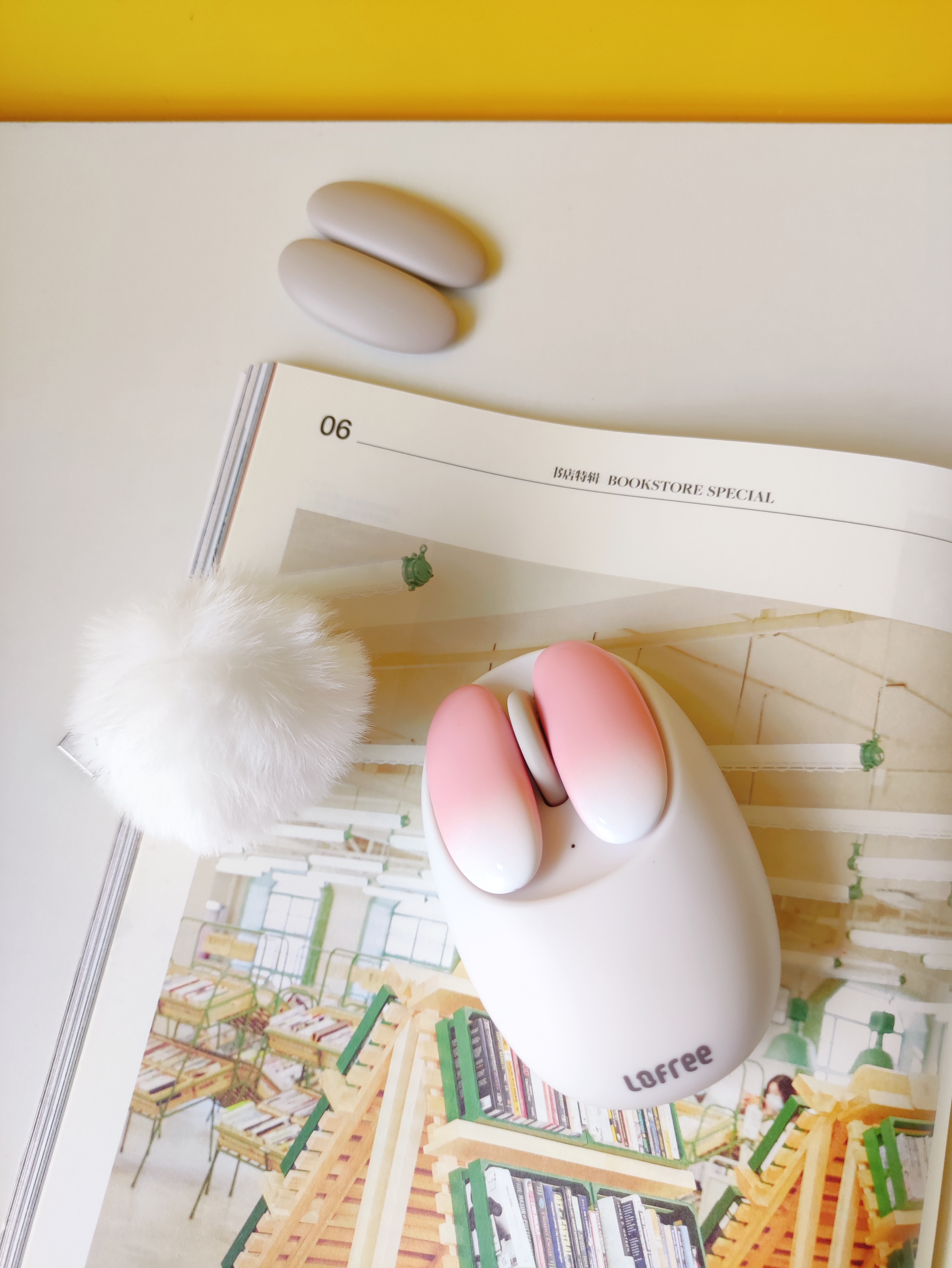 lofree洛斐无线蓝牙鼠标配对,洛斐小瓣鼠标和薯片鼠标对比