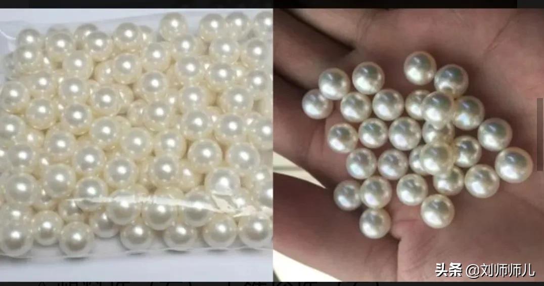 鉴别珍珠和仿珍珠的两种简易方法,天然珍珠和仿制珍珠的区别