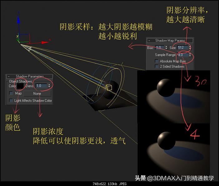 3dmax灯光材质怎么调,3dmax里的灯光材质如何设置