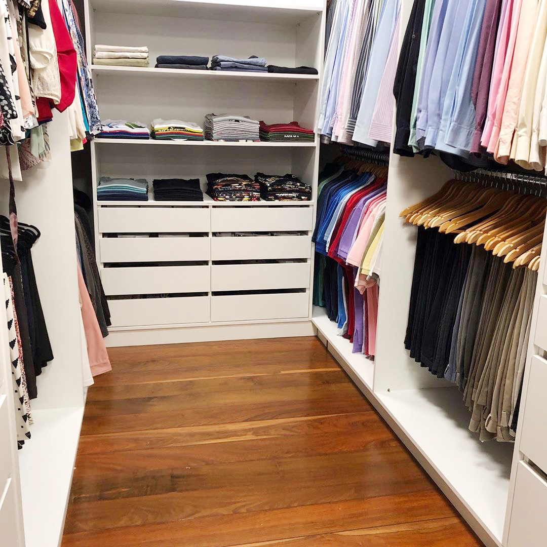 衣帽间衣柜灯光布局,衣帽间设计布局内部尺寸