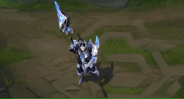 S11世界赛“冠军皇子”皮肤体验：经典蓝白配色，质量中等偏上