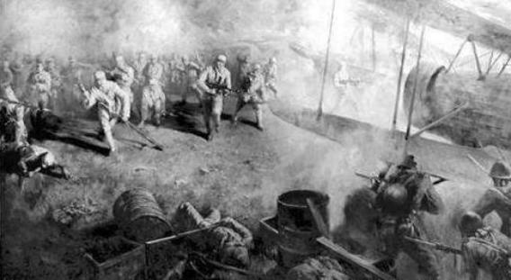 血战台儿庄和江西万家岭战役,日本记录台儿庄战役