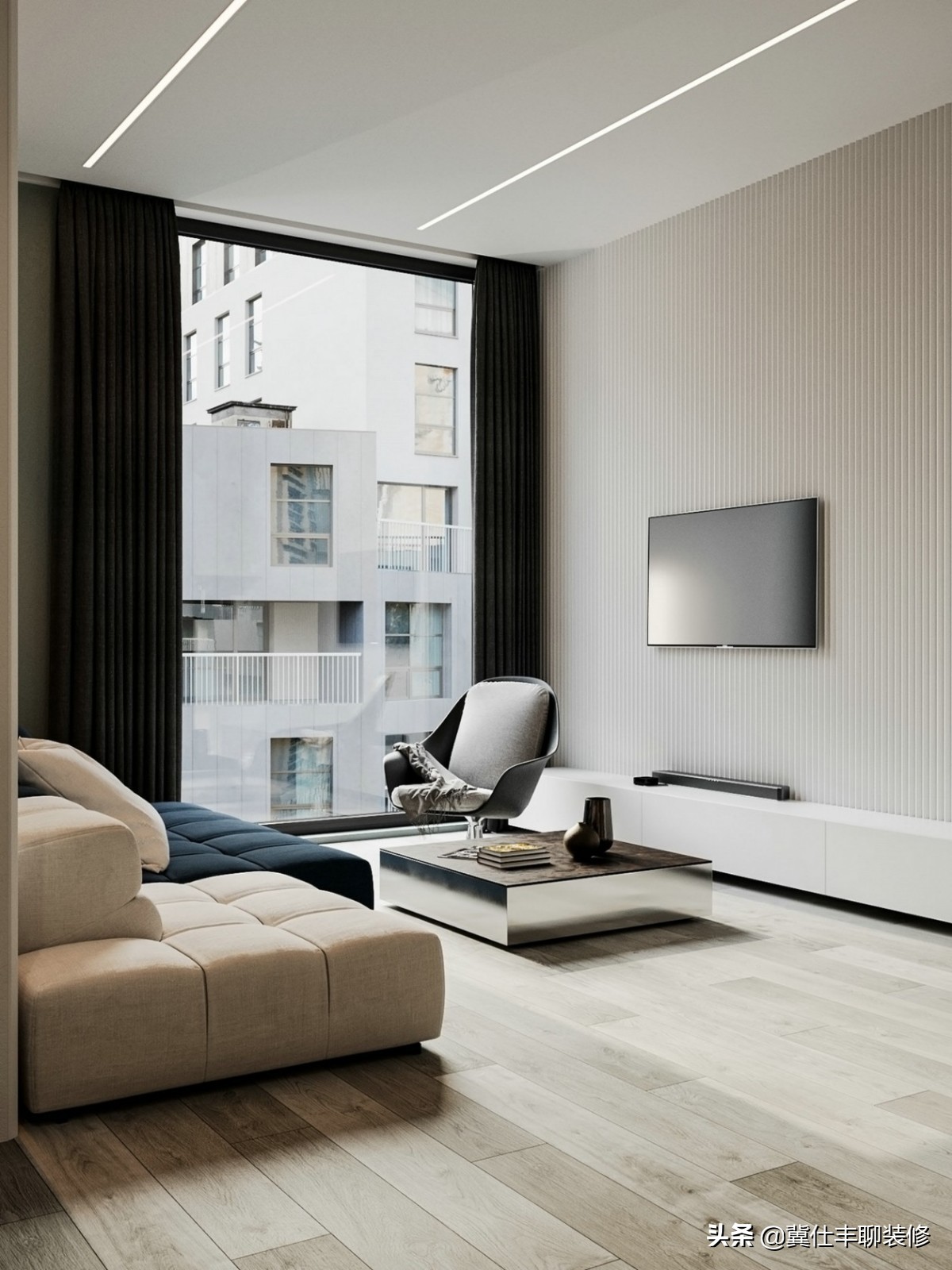 室内波浪板,波浪板效果