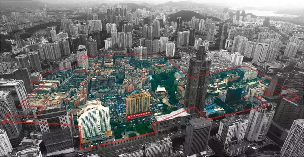 深圳市罗湖之蝶变,深圳罗湖湖贝城市更新