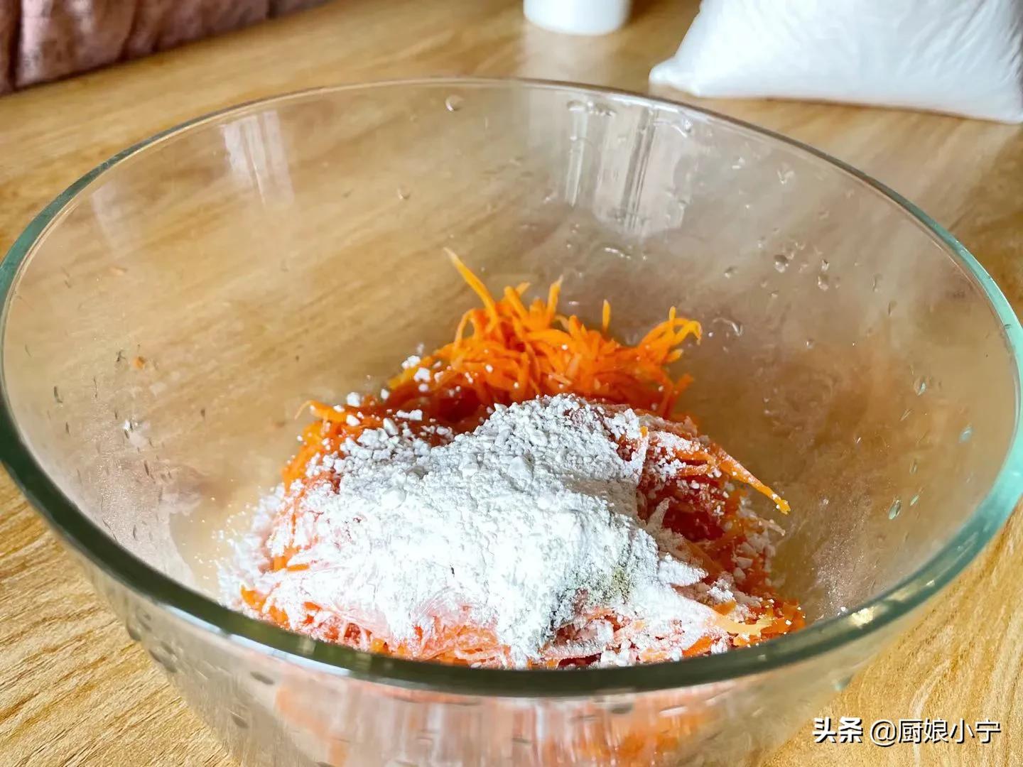 我家丸子,家常素丸子酥脆美味