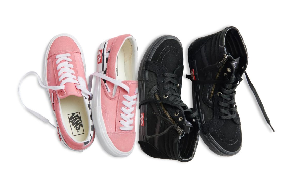 vans黑白解构与经典如何选,vansoldskool蓝色解构