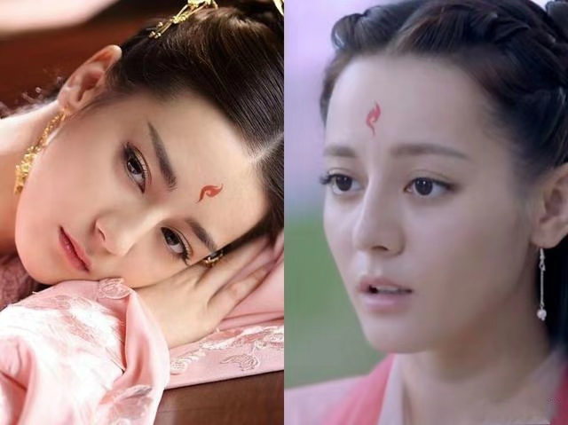 迪丽热巴被粉丝吐槽妆容难看,迪丽热巴直播关美颜被吐槽