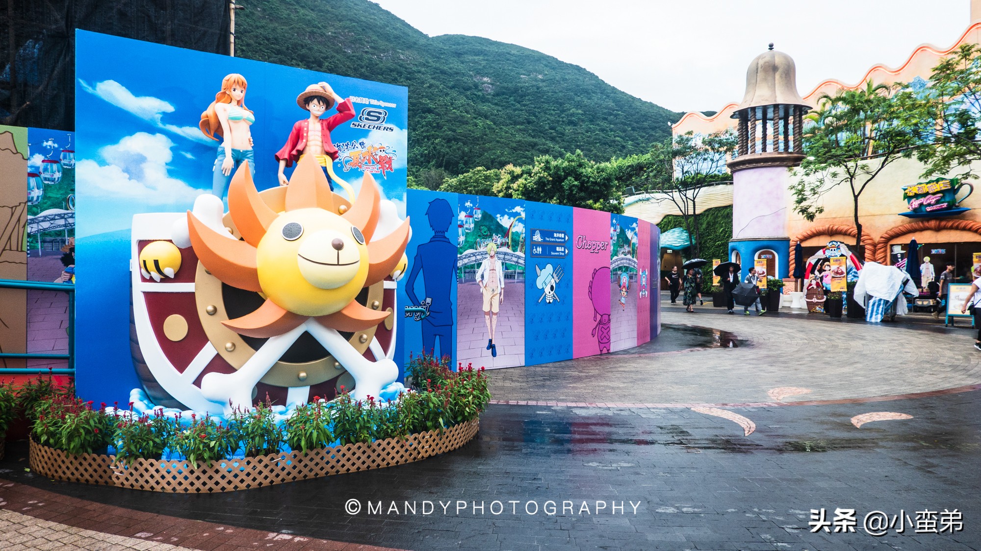 香港巡礼|是谁！敢拿水枪给20岁的海贼王庆生？