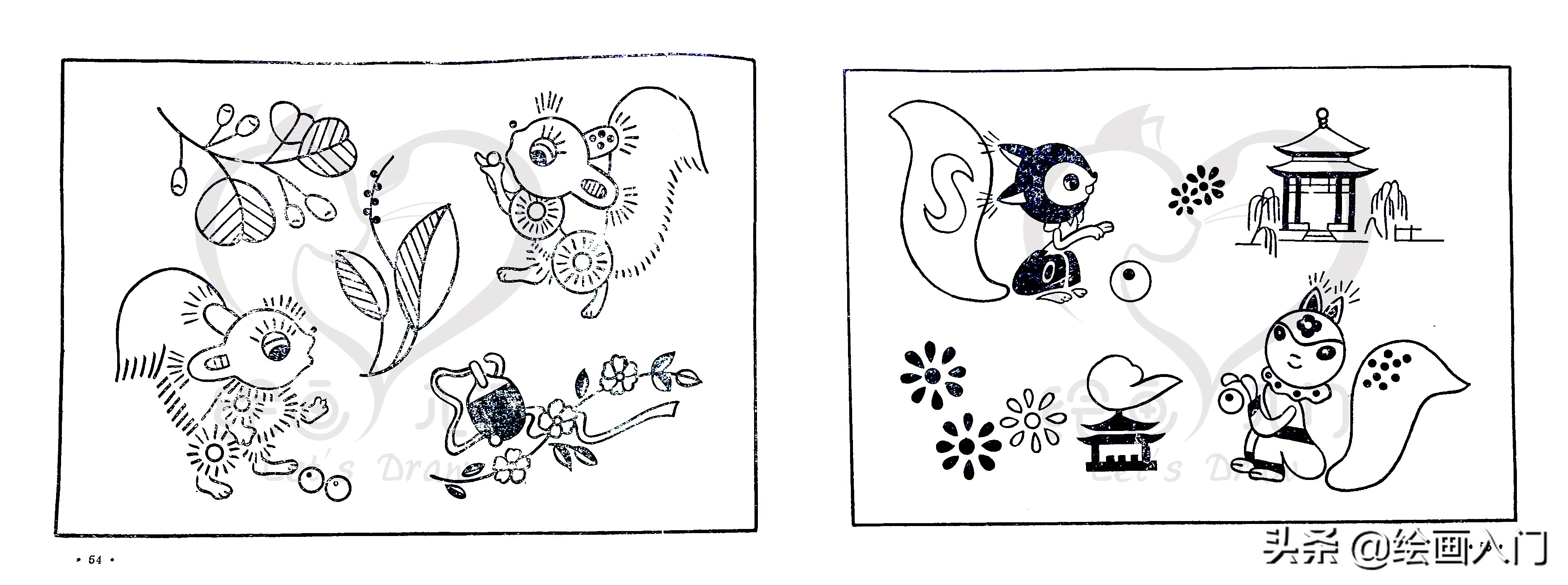 童装刺绣图案,童装绣花图片及花样大全