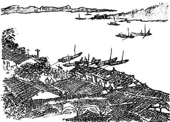 民国时期简阳地图,简阳市石桥镇范围图