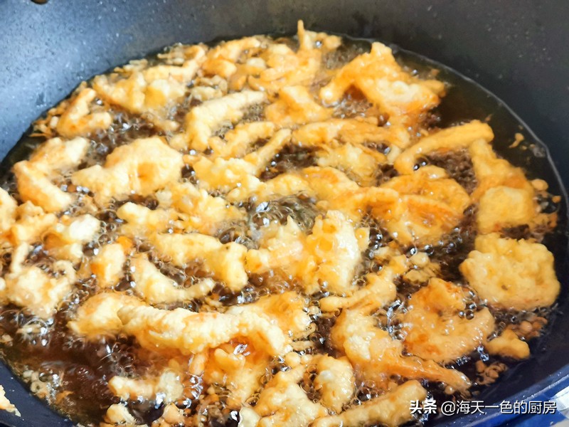 炸小虾外酥里嫩,大厨干炸大虾酥脆