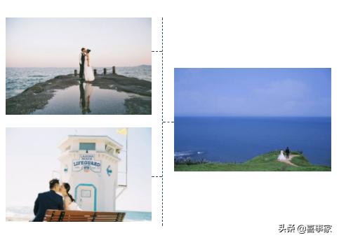 清新唯美的婚纱照简单才最美,青岛春天外景婚纱照