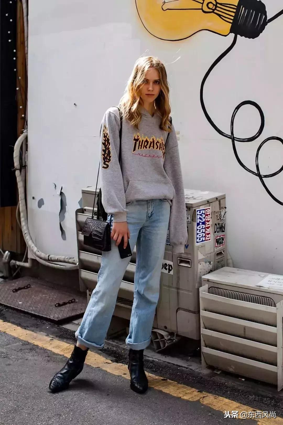 阔腿裤和鞋子的搭配,阔腿裤和鞋的穿搭